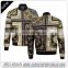 Free Shipping Hight Quality College Style Spring Mens Printed Outwear Custom Sublimated Printed Jacket