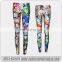 New pattern print leggings / cotton leggings for women fitness