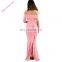 Elegant Off Shoulder Long Cocktail Women Party Dress