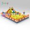 Halloween Funny Maze Outdoor Kids Inflatable Play Station Large Inflatable Fun City