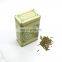 square metal tea tin canister/tea tin container in can