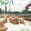 2017 China Glass Greenhouse For Restaurant