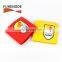 Logo printing bright colors stitched knitted elastic soccer armband custom