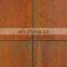 High quality corten steel rust wall cladding/ facade/ panel