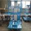 7LSJLI Jinan SevenLift one post movable hydraulic motorized lift ladder platform ladder man lift
