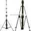 High mast lighting tower telescoping telecommunication antenna tower mast pole