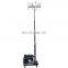 3.5m to 4m telescopic LED light tower portable use for road construction