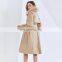 TWOTWINSTYLE Windbreaker For Women Lapel Long Sleeve High Waist With Sashes Loose Casual