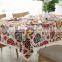 Rectangle Table Cover Medallion&Native American Pattern Tablecloth Cotton Linen Table Cloth