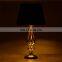 Unique design vintage gold desk decoration bedroom metal gold study lamp for reading