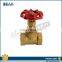 BWVA China supplied potable brass water meter stop valve drawing