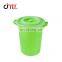 2020 Hot Selling Single Cavity Round Colorful Plastic Bucket With Lid Mould