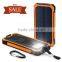 Hot Sale Solar Power Bank 30000mah Portable LED Camp Light Solar Battery for All Digital Products Charging Outdoor Lighting