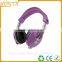 Professional stereo fancy wholesale good quality metal headband wireless bluetooth headphones