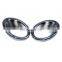 Free Shipping!New Chrome Front FOG LIGHT LAMP Cover For NISSAN DUALIS QASHQAI 2007-2009