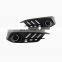 3 function car LED flowing DRL Daytime Running Light with turn signal and rear bumper light reflector light for honda civic 10th