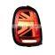 DRL For Bmw Mini Cooper F55 F56 Led Rear Light 2014-Up Red Black Color