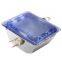 J&V Oven Lamp with Blue Lampshade