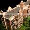 3D architectural building 1 500 scale model of railway station