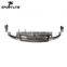 RS5 Style Carbon Fiber Rear Bumper Diffuser for Audi S5 A5 8T 12-14