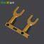 DJ4311-3.2 fork lug horizontal brass horizontal 3.2 fork terminal