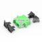 SC/APC SM Adapter Single-mode Simplex duplex 4-core fiber optic adapter LC SC FC ST factory OEM