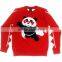 Cute panda pattern Baby kid Knit Sweater design Knitting pullover sweater