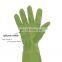 HDD in stock men women good quality long cuff leather gardening gloves