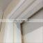 High quality prehung hotel solid wood interior room door white glossy modern bedroom door with frames