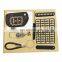 4 Buttons Remote Flip Folding Car Key Shell Case ,leather key holder fob replacement for