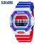 SMAEL 8059 Digital Watch Men Sports Waterproof Stopwatch Alarm Clock Rubber Strap Military Wristwatches Watches Led Digital