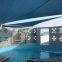 waterproof sun shade sail/polyester sail shades/vela de sombra/voile d'ombrage