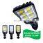 Wireless Remote Control IP65 Outdoor Sensor Garden Rechargeable Solar Induction Solar Street Light