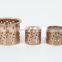 High Density CuSn8P Wrapped Bronze Bushing Punched Oil Apertures By Certain Angle for Heavy Load Agriculture Building Machine.