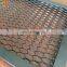 Construction Protecting Black Expanded Metal Facade Cladding Mesh