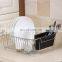 Small Dish Drainer with Utensil Holder for Kitchen Sink/ Counter