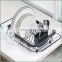 Expandable Dish Drying Rack Over The Sink Adjustable Dish Rack in Sink Or On Counter Dish Drainer with Utensil Holder