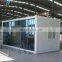Gray flat pack container dormitory one stop service building for sale