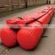 Triple tube cylindrical water flood barrier control inflatable barriers for ocean front