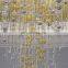 High Quality Art Stairway Villa Hotel Custom Project Modern Luxury Glass Long Led Chandelier Light