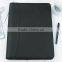 Zipper closing pu leather manager folder