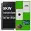 Solar Energy System 5kw Hybrid Inverter Solution 51.2V100AH Lithium Battery