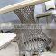 Modern stainless steel restaurant round dining table