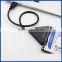 2.5" 3.5" HDD/SSD adapter USB 3.0 to SATA III 6Gbps Adapter Dongle cable with 12V DC interface