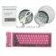 For Apple SAMSUNG Wireless Bluetooth Keyboard Desktop Notebook Portable Waterproof Silica Soft Folding Keyboard