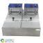 Counter Top Deep Fryer for Sale 2 Tank 2 Basket With Timer for Fryer Fries (SY-TF26B SUNRRY)