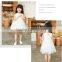 lace sweet children girl dress summer sleeveless baby girl dress OEM service