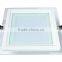 LED Glass Panel Light Square Inner bevel,6W/12W/18W