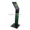 2015 new black color magazine display stand, high acrylic Brochure holder, acrylic sign stand