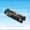 Made in china Pitch 1.27mm SMT Molex with pegs box header connector